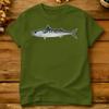 Atlantic Mackerel Watercolor Art Tshirt Summer Cotton T Shirts For Unisex Design Tee Shirt Shortsleeved Y2k Fun Top Tees