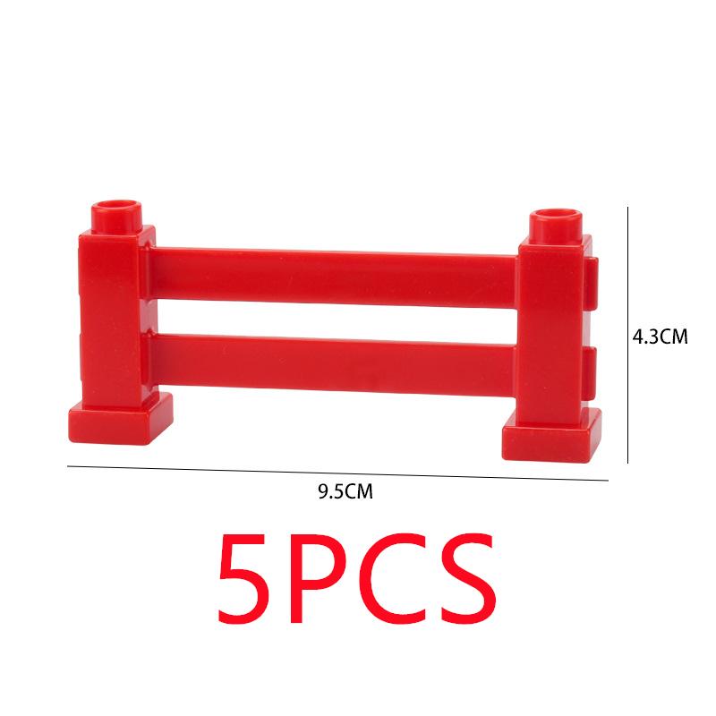 Large Building Blocks Conveying Pipeline Ball Playground Slide Ladder Assembly Compatible Accessories Kid Toys Cars Big Size A11