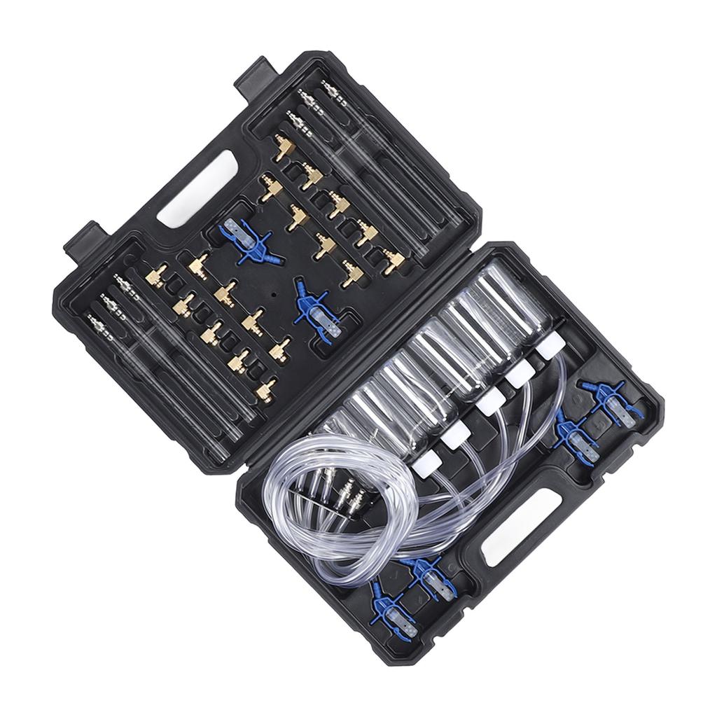 Комплект для проверки производительности дизельных форсунок Эффективный Многофункциональный Сверхпрочная конструкция Адаптер Common Rail Набор тестеров топлива