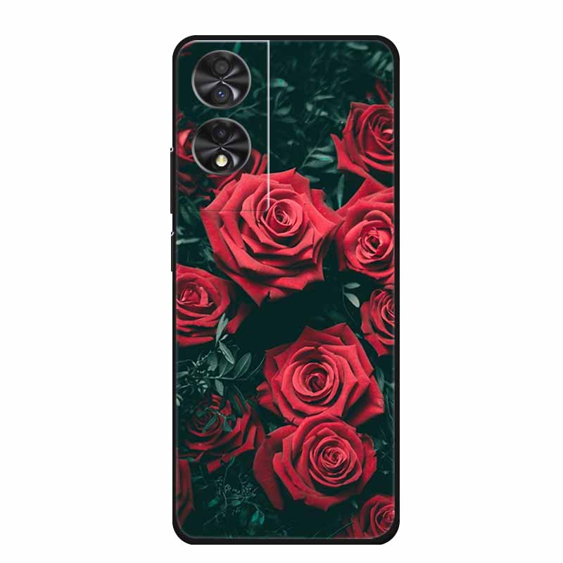 Для TCL 40 NxtPaper 4G 6.78" Чехол Животные ТПУ Мягкий Силикон Чехлы для Телефона Обложка для TCL40 NxtPaper Защитный Волк Мультяшный Coque