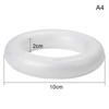 1Pcs Polystyrene Foam Ring Round Wedding Party Decorations New DIY Handmade Wreath