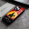R-Red Dead R-Redemption Чехол для телефона Для IPhone 17 Air 16 E Pro Max 15 14 13 Mini 12 Pro 11 Max Plus Черная стеклянная крышка