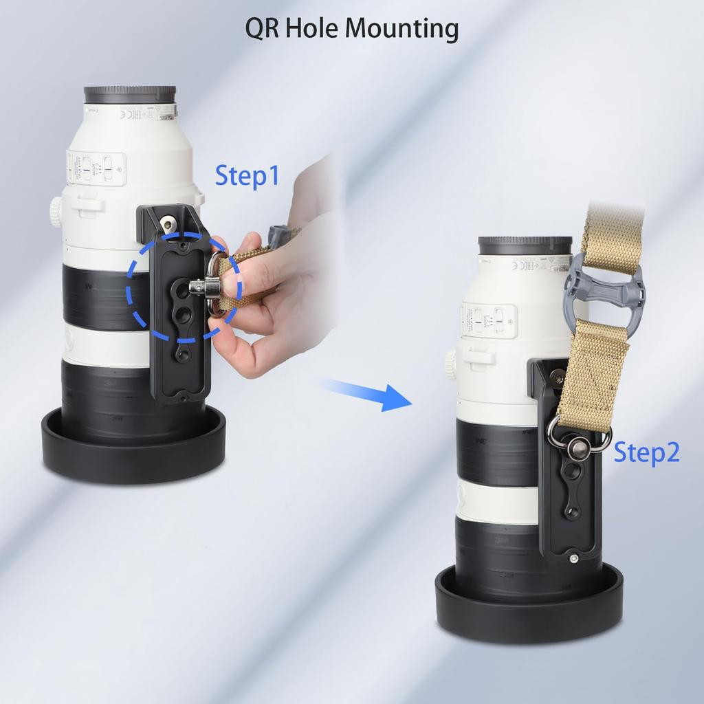 Кольцевое крепление для штатива Leftfoto для сменного объектива Sony FE mm G OSS Arca Swiss 200-600 f/5.6-6.3 - Style.