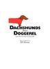 Книга Dachshunds and Doggerel