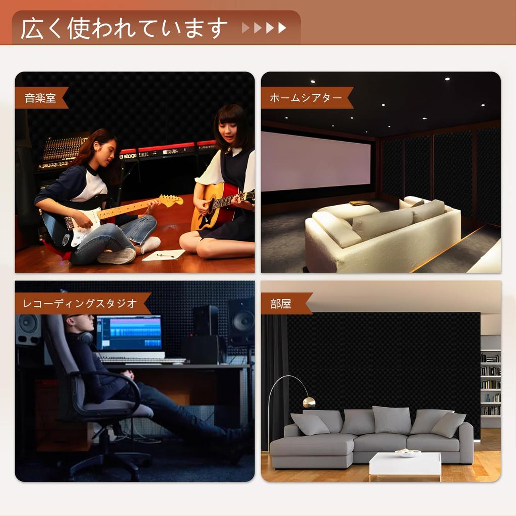 YOYEP Звукоизоляция Звукоизоляция Очень толстая уретановая лента Запись шума Звукоизоляция Огнестойкий Звукопоглощающий материал, Материал, Стена,