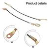 Set of 2 Tailgate Support Strap Cables UH7065760 Compatible with For Ford and For Mazda 2011 2019 Pickup Trucks
