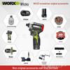 Набор запасных частей для шуруповерта Wickes WU132: Ротор, Статор, Переключатель, Плата управления, Шестерня, Крышка, Аккумулятор