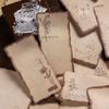 Momo Винтажные стикеры Post-it с обожженным краем – Серия «Светлое ретро» для студенческих записок и ведения дневника.