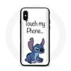 Coque - Stitch - IPhone XS Max - Souple - Noir - Mixte