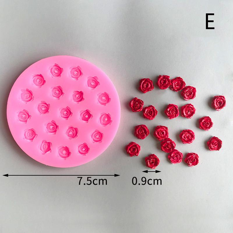 Многофункциональная цветочная коллекция силиконовая форма для торта своими руками, украшенная жидкой помадкой, шоколадом, декоративная кухонная форма для выпечки