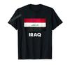 ZX More Design Super Iraqi Heritage Proud Iraq Roots Flag TShirt Map For Men Women T Shirt Tops Cotton Tees