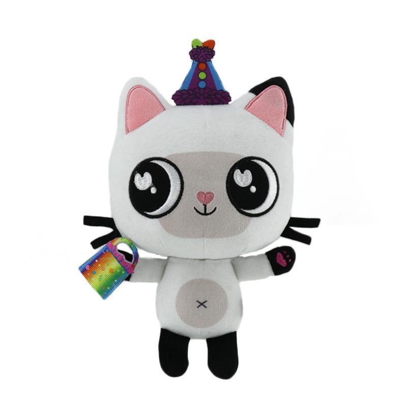 Gabby's Dollhouse Plush Toy Cartoon Stuffed Animal Dolls for Kids Girls Birthday Gift Soft 25cm