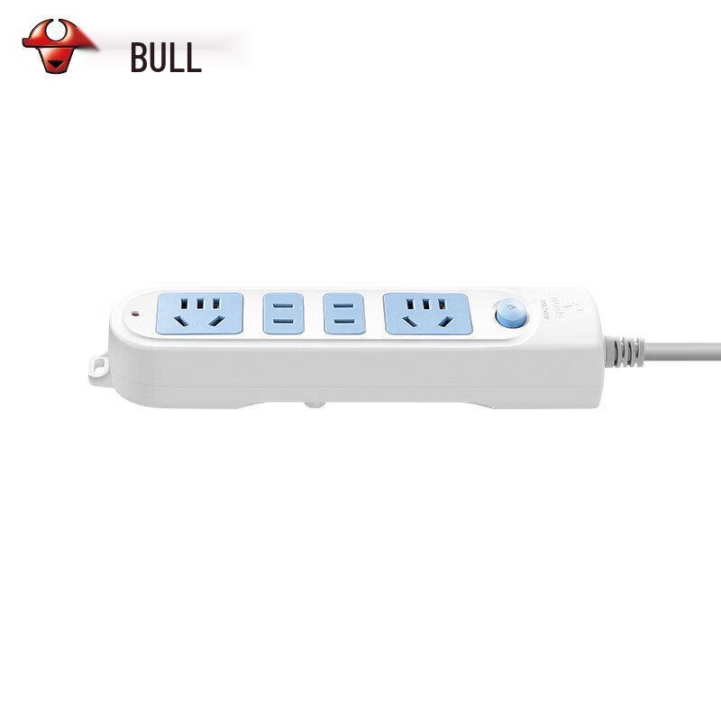 BULL GN-607 4-Outlet Power Strip with Master Switch