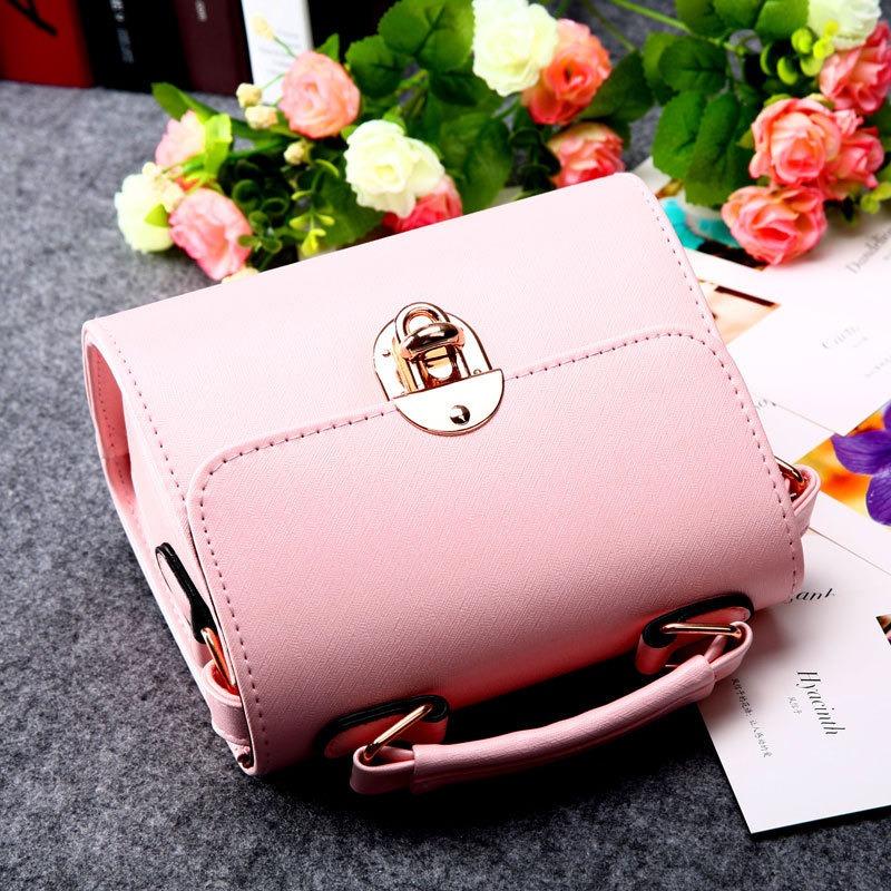 Сумка Женская сумка Студенческая сумка через плечо Маленькая квадратная сумка