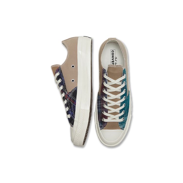 Beyond Retro x Converse Chuck 70 Low Workwear Унисекс Кроссовки Песочный Черный Экрю 169835C