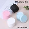 5/15/20/30/50 г многоразовая бутылка дорожная банка с кремом для лица косметическая коробка красочная термостабильность пустой пластиковый контейнер для плотной талии-40