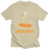 Garlic Bread Skeleton Meme TShirt Pure Cotton Tees Shirt Summer O Neck Tshirt Casual ShortSleeve Clothing For Men Birthday