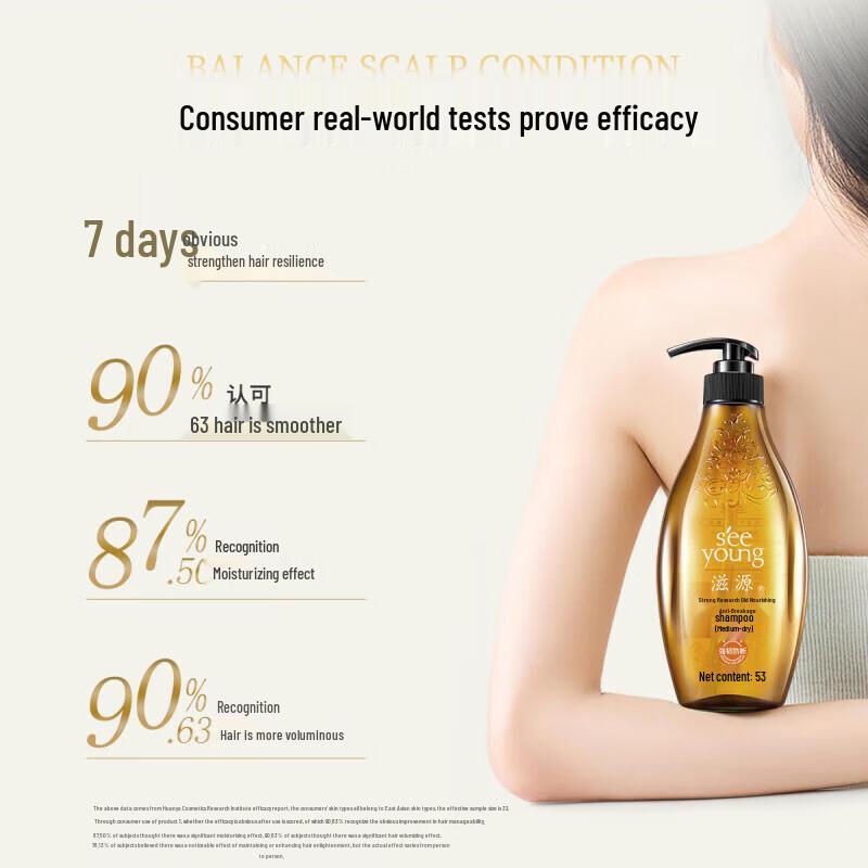 ZIYUAN Ginger Root Strengthening Shampoo 535ml