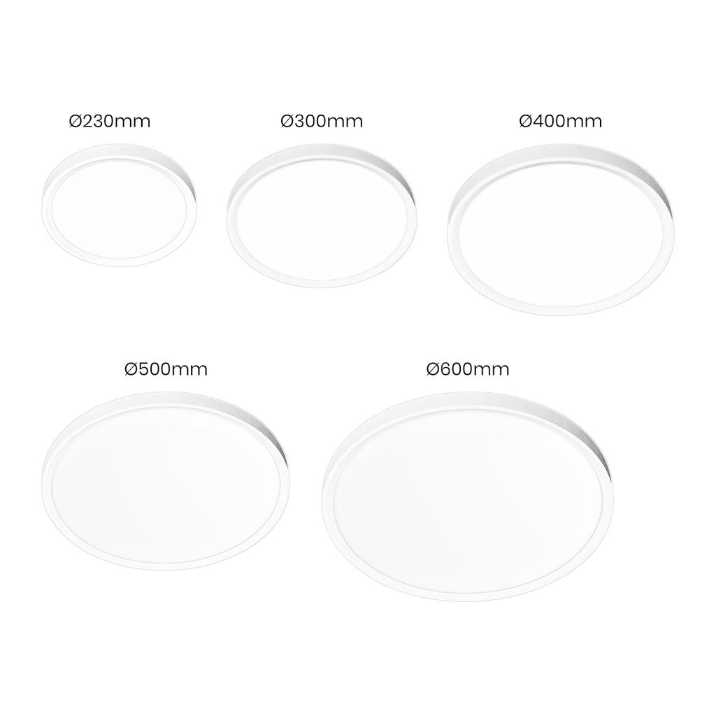 Maq 24W 3Cct White Ceiling Lamp