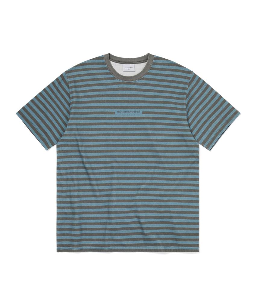 THISISNEVERTHAT Printed Striped Tee Green
