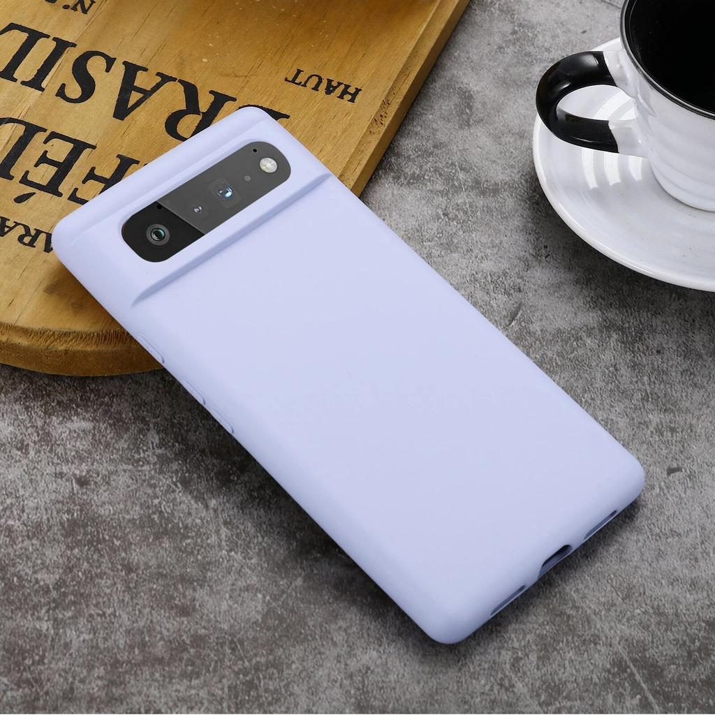Real Liquid Silicone Phone Case For Google Pixel 8 Pro 7 Pro 6 Pro 6A 7A Case Soft Shockproof Bumper Protection Cover