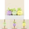Cute Plush Cabbage Hanging Ornament Unique Vegetable Keychain Stuffed Toy For Bags