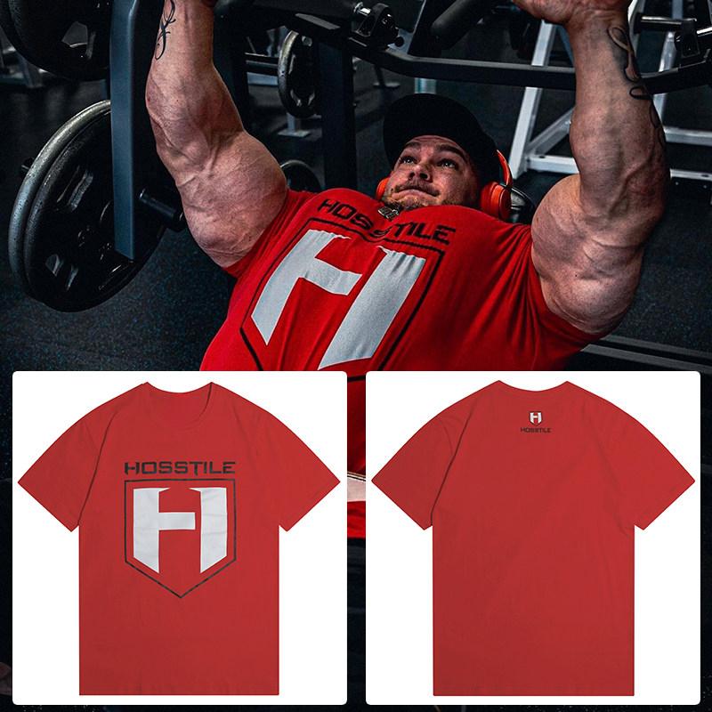 2026 Summer Unisexs Gym Workout Graphic Tee Balance Overrated Slogan Cotton Oversized Fitness Streetwear For Training