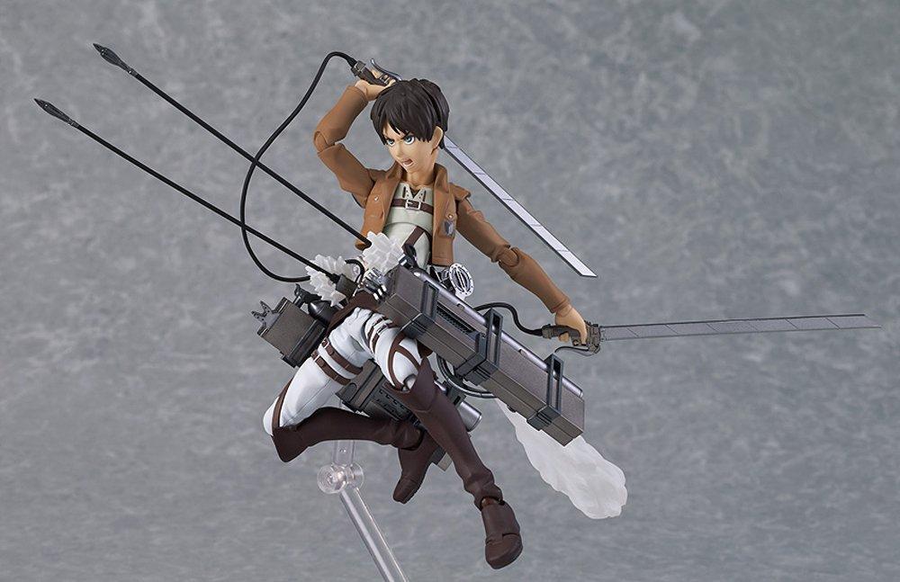 Figma Attack On Titan Eren Yeager ABS PVC Painted Movable (non-scale & Figure)