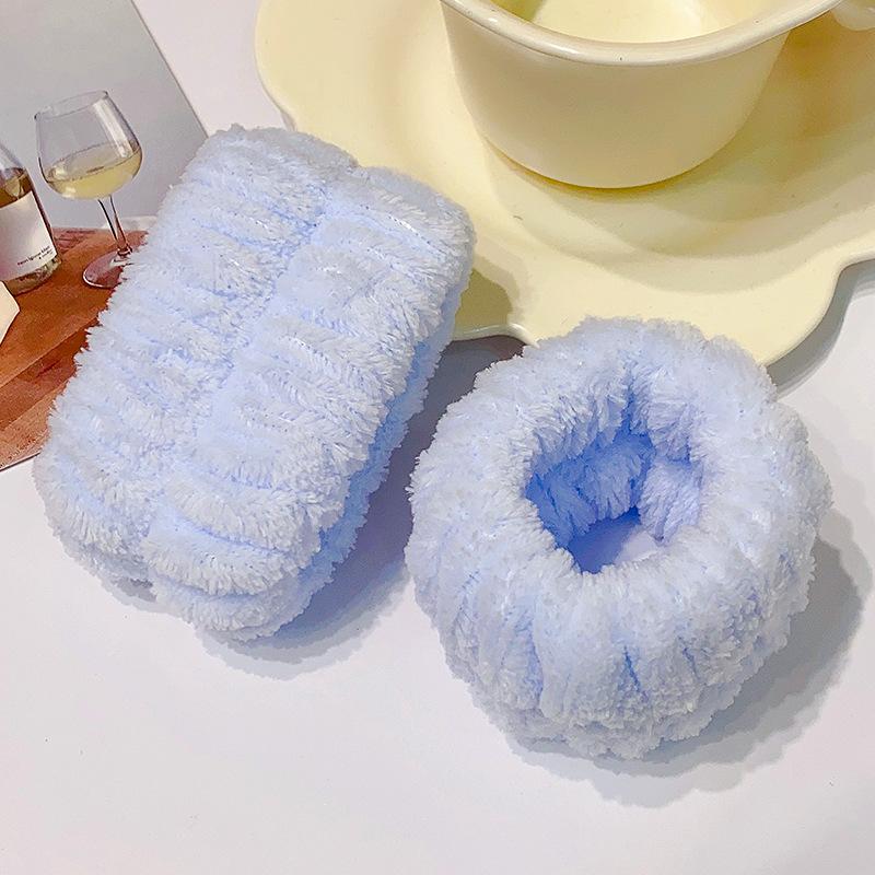 Повязка на запястье из микрофибры Полотенце-повязка на запястье Браслет Резинки для мытья лица Впитывающая повязка на запястье для женщин Повязка на голову Качество