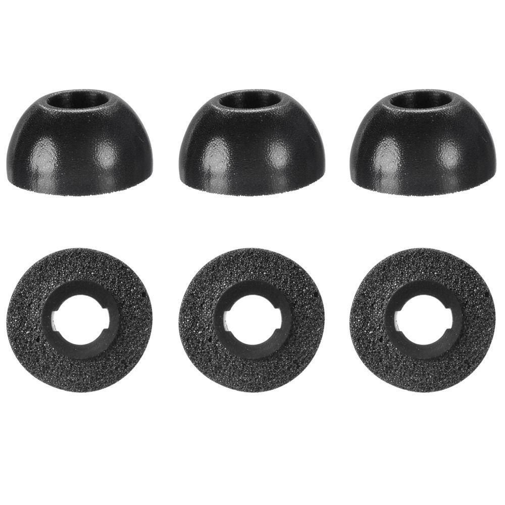 3 Pairs Earbuds Eartips Rebound Ear Pads Memory Foam Replacement Earplugs Ear Tips