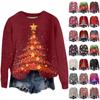 Christmas Sweatshirts For Women Knit Sweater Cute Shirt Fall Crewneck Pullover Tops