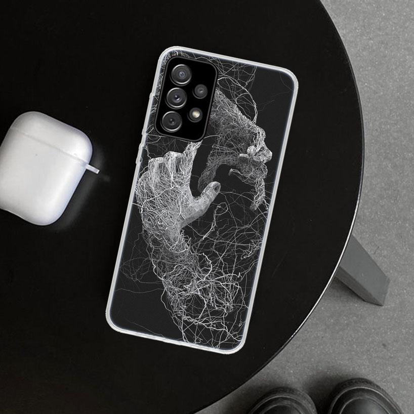 Осенний рентгеновский снимок костей руки Чехол для телефона для Samsung Galaxy A12 A22 A32 A52 A72 A02S A51 A50S A31 A20S A10S Note 20 Ultra 10 Plu