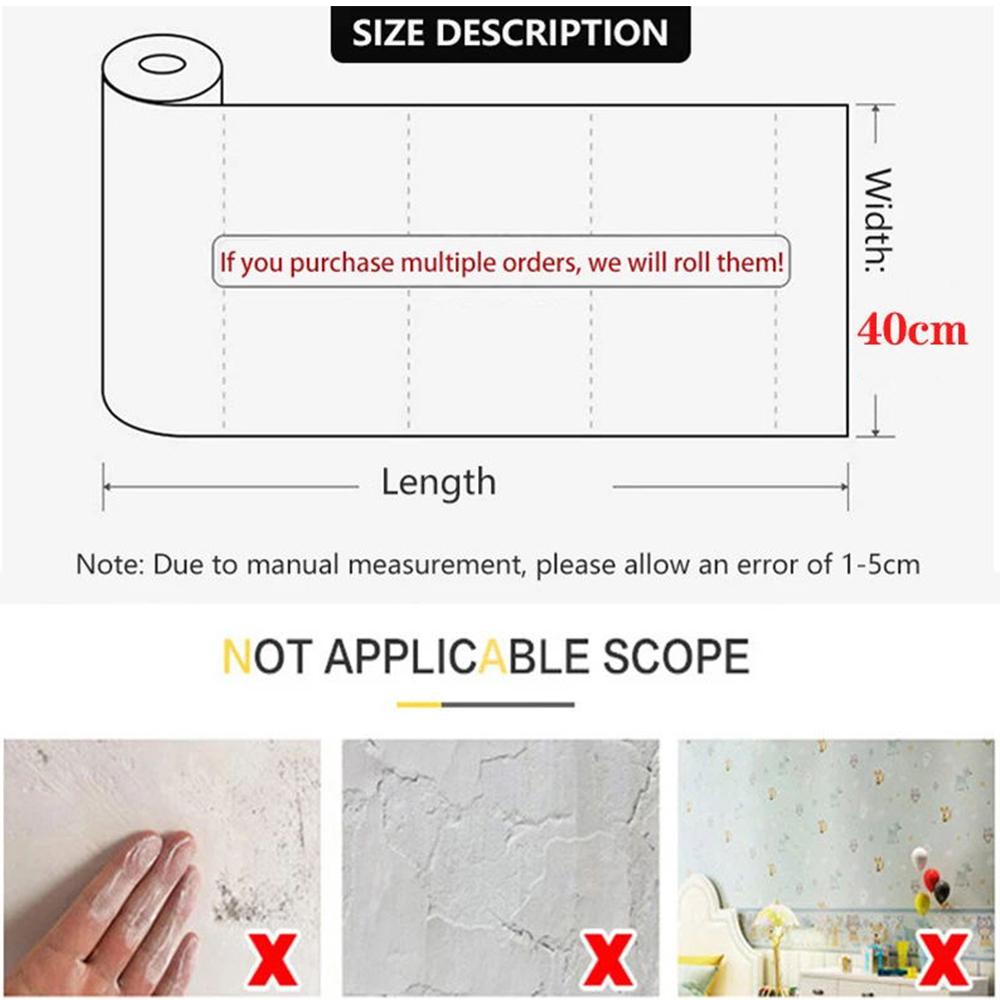 Self-adhesive Oil-proof Anti-scratch Heat Resistant Transparent Film Wall Sticker Protective Film