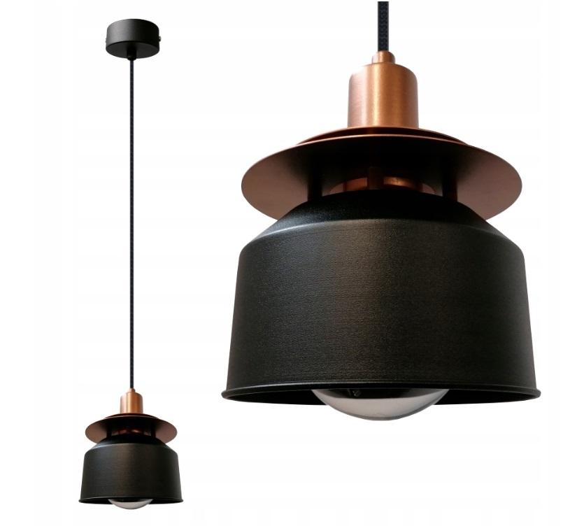 Lampa Wisząca Nowoczesna Industrialna Retro Andromeda 2684/Z-B-1