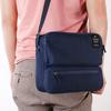 Large Capacity Multi-layer One Shoulder Messenger Bag Business Travel Work Commute Daily Storage Bag