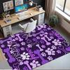 Custom Name Dog Printed Carpet,Rug for Office Chair Living Room Bedroom Kitchen Room Decor Gifts.