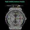Топ Новые Водонепроницаемые Мужские Часы Двойной Календарь Кварцевые Наручные Часы