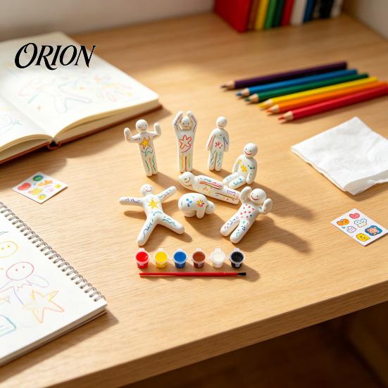 Коллекционная статуэтка животного 8 шт. Белая, для раскрашивания, 3D-печатные фигурки хамелеона, Набор для моделирования DIY, Неокрашенные белые настольные украшения