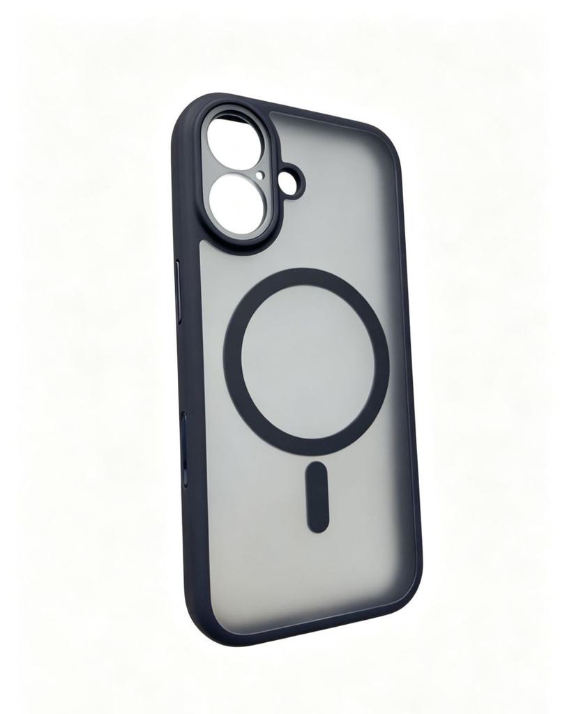 iPhone 17 Pro Max Camera Button Version Magnetic Suction Full Anti-Fall Army Phone Case