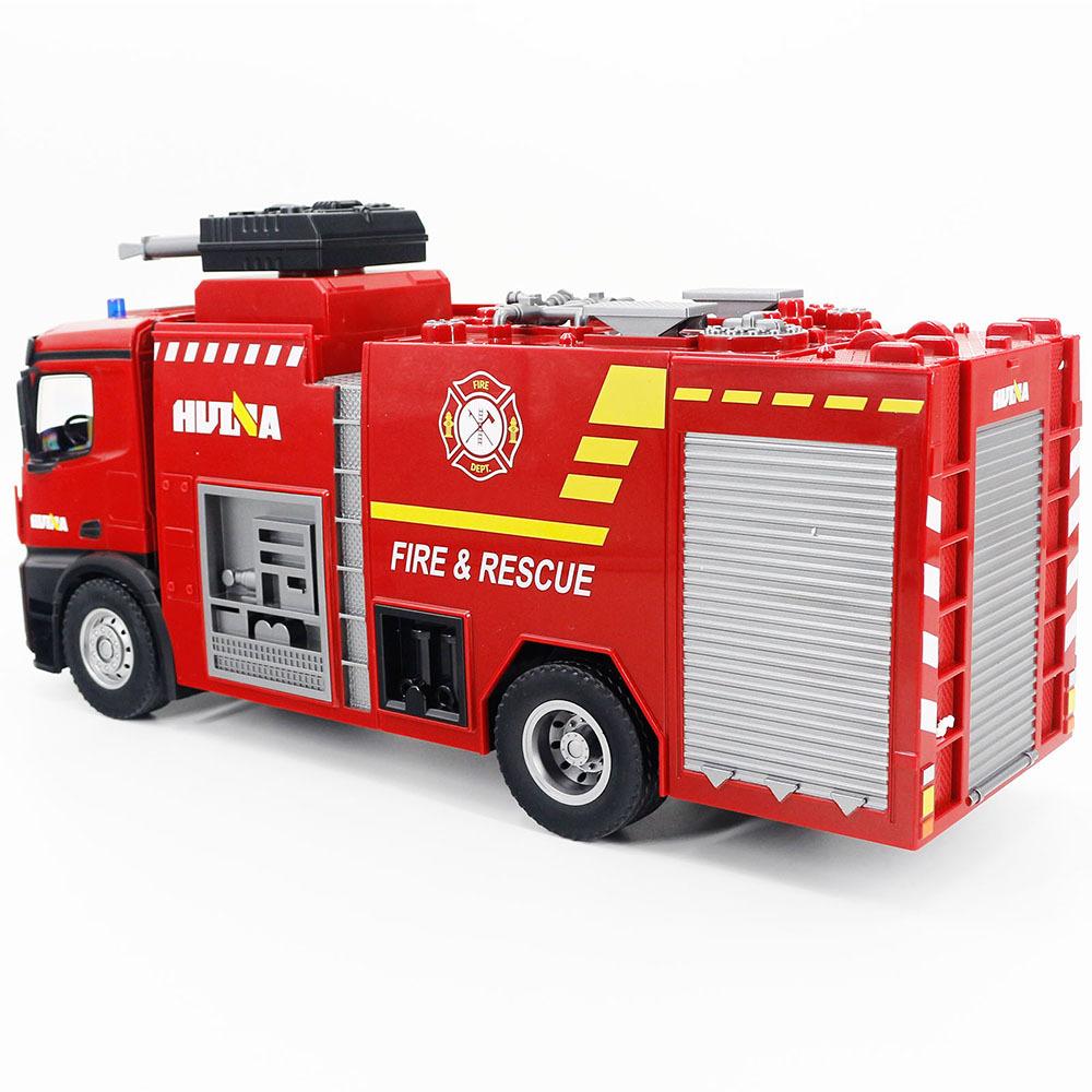 Huina 1562 1/14 RC Box Водораспыляемая пожарная машина с дистанционным управлением Модель автомобиля с 22 каналами дистанционного управления Инженерная машина Детские игрушки