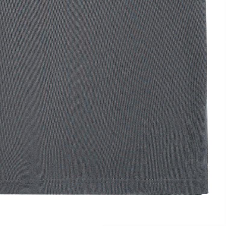 PRADA Men's Logo Patch Polo Shirt Gray SJN256-322-F0BW9