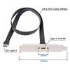 UC-037-20G USB 3.2 Type-E IDC 20-контактный разъем передней панели на USB-C Female 0,5 м 20 Гбит/с удлинительный кабель