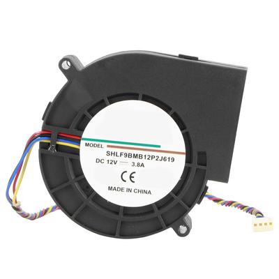 12V 3.8A 190CFM Центробежный вентилятор с двойным шарикоподшипником Вентилятор для барбекю Аксессуары для барбекю