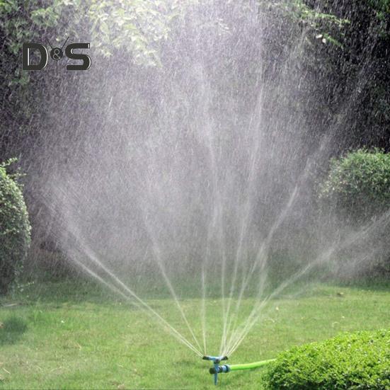 Watering Sprinkler 360 Degree Rotating Garden Sprinkler Large Area Coverage Lawn Sprinkler with Spike for Plant Irrigation