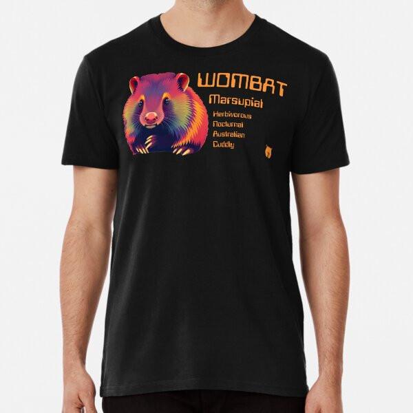 Wombat Marsupial TShirt Made in Australia Unisex T-Shirt