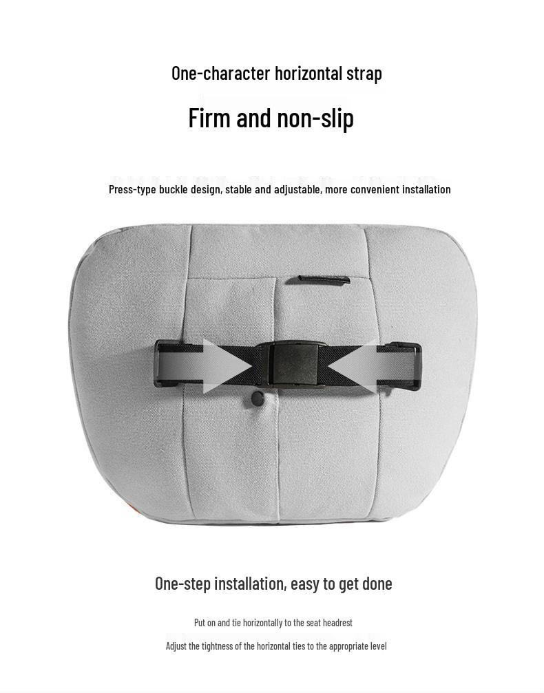 Alcantara Car Interior Pillow for Mercedes-Maybach, BMW, Tesla