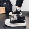 New Men's Women Casual Shoes Chausare Femme 2025 Luxury Brand Non-slip Platform Sneakers Lace-up Soft Board Shoes Zapatos Hombre
