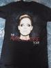 Перепечатка Avril Lavigne VIP TOUR Хлопок Черный Мужская S234XL Футболка Унисекс Футболка