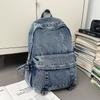 Джинсовый рюкзак женский ретро нишевый новый студенческий школьный рюкзак легкий повседневный рюкзак
