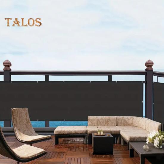 Sunshade Tarp Waterproof Awning with Eyelets Sun Protection Tear-Resistant Sun Shade Canopy for Garden Balcony Patio